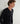 Pull homme col V en cachemire 2 fils noir – Rodier, vue 2