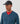 Pull homme col V cachemire 2 fils bleu – Rodier, vue 5