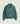 Long-sleeved terry wool blend polo shirt - Green Gray