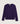 Maglia girocollo in cashmere - Viola scuro