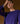Maglia girocollo in cashmere - Viola scuro