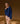 Maglione girocollo in cashmere - Blu Navy