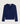 Maglione scollo a V in cashmere - Blu Navy