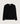 Maglione oversize con scollo a V in cashmere - Nero