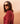V-neck sweater - Vermillion Red