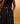 Wide leather belt - Black
