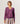 Pull col V en laine mérinos - Violet Parme Clair