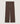 Pantaloni larghi in maglia - Havana Brown