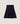 Gonna corta a pieghe - Blu notte