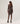 Abito in maglia lunghezza midi - Havana Brown