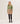 Gonna corta in lana cotta - Ficelle Beige