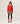 Maglione oversize scollo a V in cashmere - Arancione