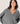 Maglione oversize scollo a V in cashmere - Grigio Perla