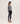 Maglione oversize scollo a V in cashmere - Grigio Perla