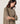 Maglia oversize in cashmere con collo a lupetto - Beige