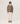 Pullover oversize in cashmere con scollo a V - Beige