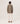 Pullover oversize in cashmere con scollo a V - Beige