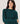 Maglione girocollo in cashmere a coste - Duck Green