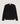 Maglia in cashmere collo tunisino - Nero