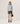 Maglione in cashmere con collo tunisino - Celeste