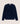 Maglia in cashmere collo tunisino - Blu notte