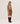 Maglione girocollo in cashmere - Camel Brown