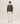 Maglione scollo a V in lana merino - Bark Brown