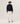 Maglione scollo a V in lana merino - Blu notte