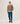 Pullover scollo a V in cashmere - Marl taupe
