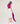 Twinset dolcevita in seta - Fucsia