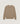 Maglione girocollo in lana merino - Camel Brown