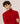 Maglione dolcevita in lana merino - Rosso