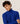 Maglione dolcevita in lana merino - Blu Azzurro
