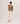 Pullover scollo a V in lana merino - Beige scuro