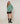 Pull col cheminé chiné - Vert