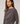 T-shirt drappeggiata a maniche lunghe - Charcoal Grey