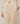Straight Milano wool pant - Marl beige
