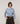 Gilet court manches bouffantes en laine - Bleu Ciel