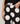 Pantalone dritto in tela stampata - Pois