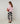Pull col V oversize en laine - Rose Pale