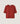 Maglione in lana merino a maniche 3/4 con girocollo - Rosso Scuro