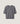 Maglione in lana merino a maniche 3/4 con girocollo - Grigio scuro