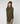 Maglione a coste con collo alto