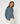 Twin-set in lana con girocollo - Blu Grigio