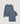 Twin-set in lana con girocollo - Blu Grigio