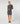 Gonna corta in maglia - Grigio scuro