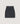 Gonna corta in maglia - Grigio scuro