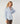 Camicia aderente in cotone - Celeste