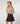 Maglione in maglia con girocollo - Beige