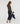 T-shirt con scollo a V - Marrone